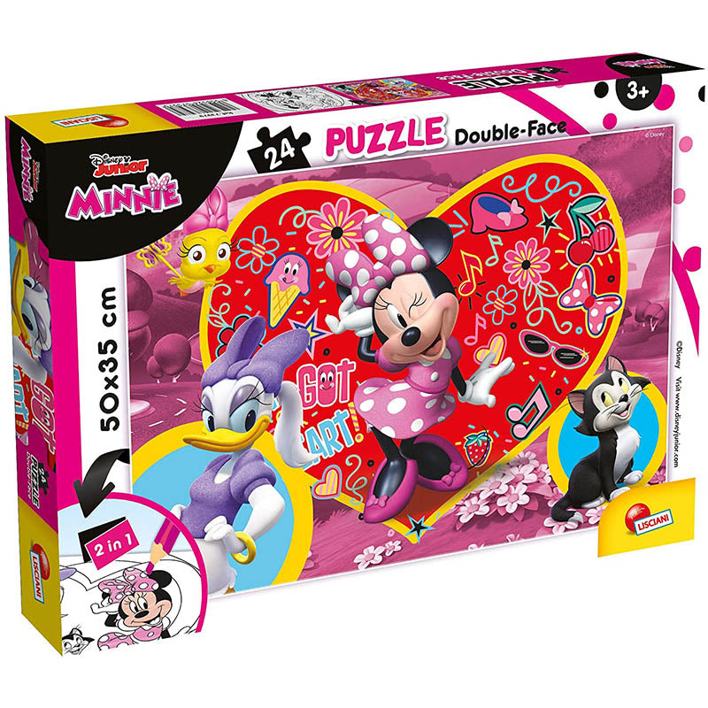 immagine-1-lisciani-lisciani-puzzle-73979-df-plus-24-minnie-ean-8008324073979