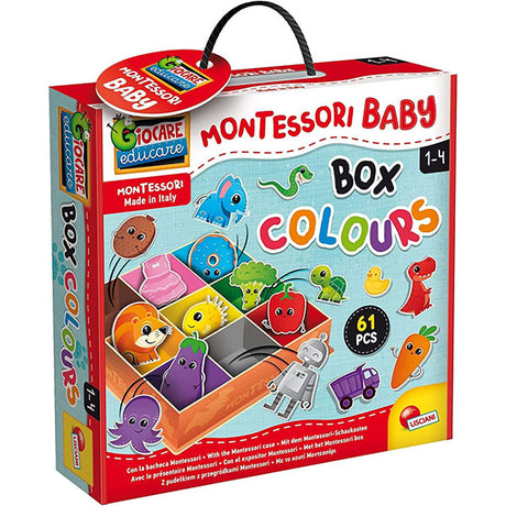 lisciani montessori baby color box lisciani 92765 ean 8008324092765