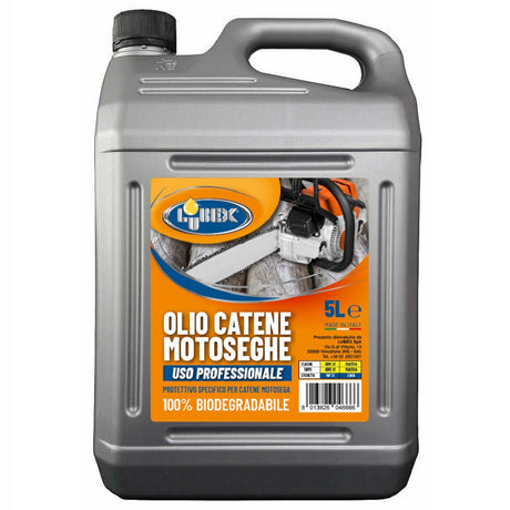 lubex olio per motosega vegetale 5 lt ean 8013826000163
