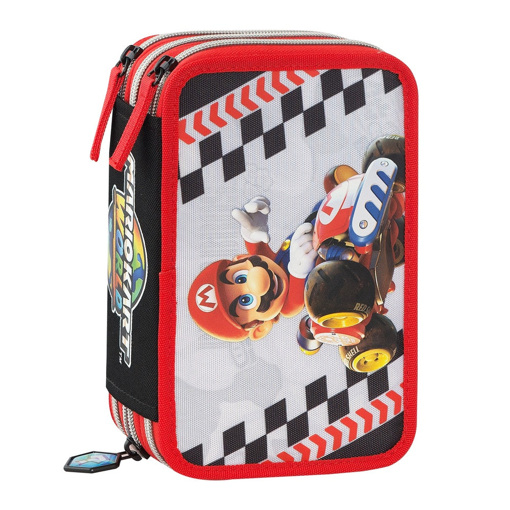 mariokart astuccio 3 zip mariokart ean 8058263255226