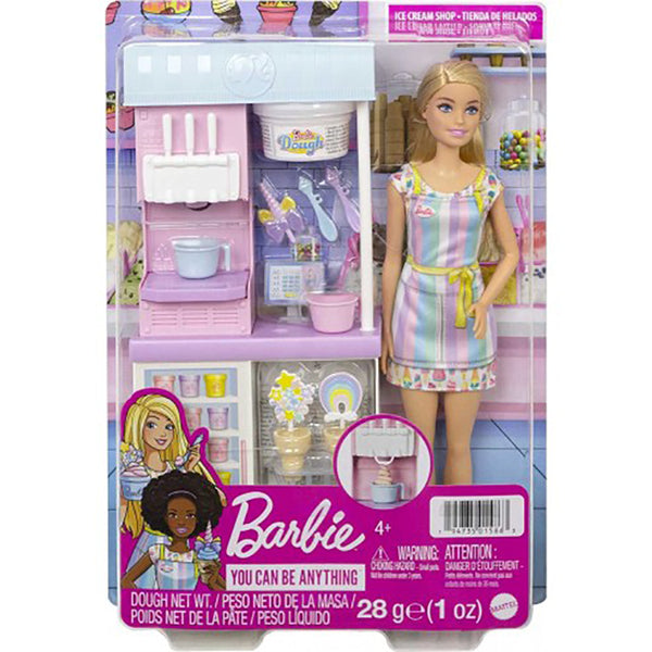 mattel barbie gelateria playset ean 0194735015863