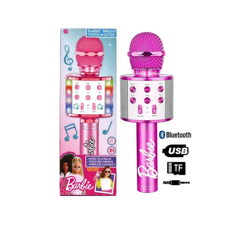 mattel barbie microfono bluethoot usb s4335 ean 5060573545938