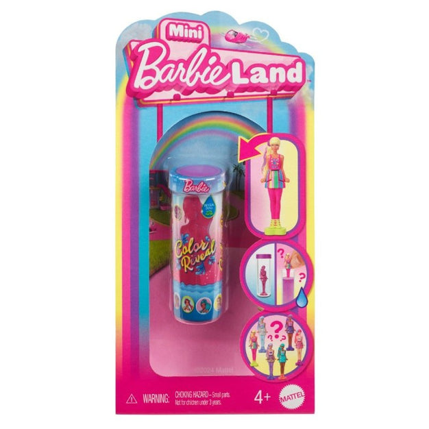 mattel barbie mini barbieland color reveal doll assortita ean 0194735245239