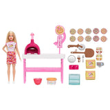 mattel barbie playset pizza con bambola ean 0194735378777