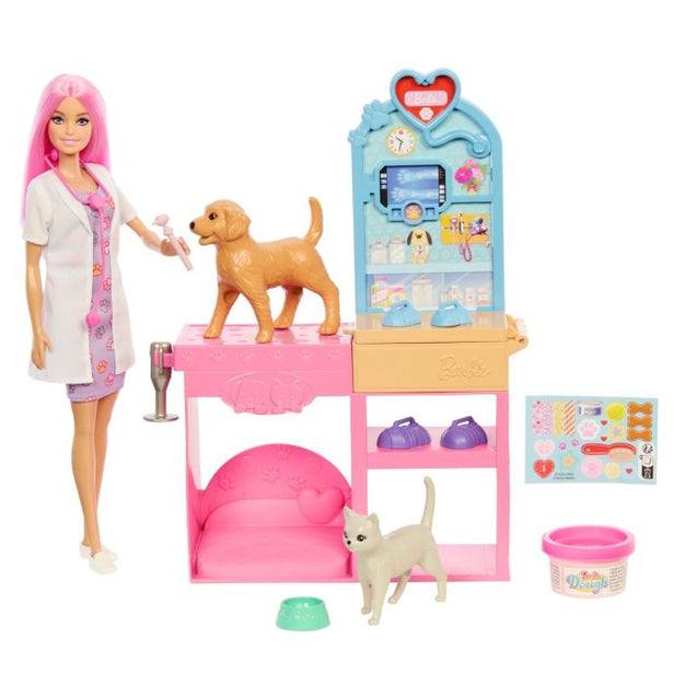 mattel barbie playset veterinaria ean 0194735308309