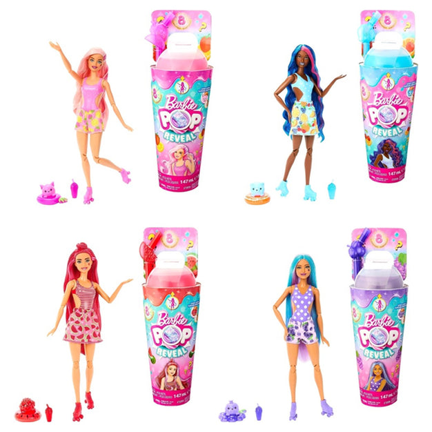 mattel barbie pop reveal tema frutta assortite ean 0194735151196