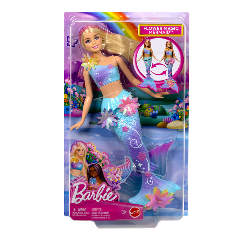 mattel barbie sirena magici fiori ean 0194735287925