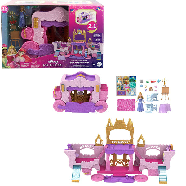 mattel disney princess playset castello e carrozza ean 0194735222766
