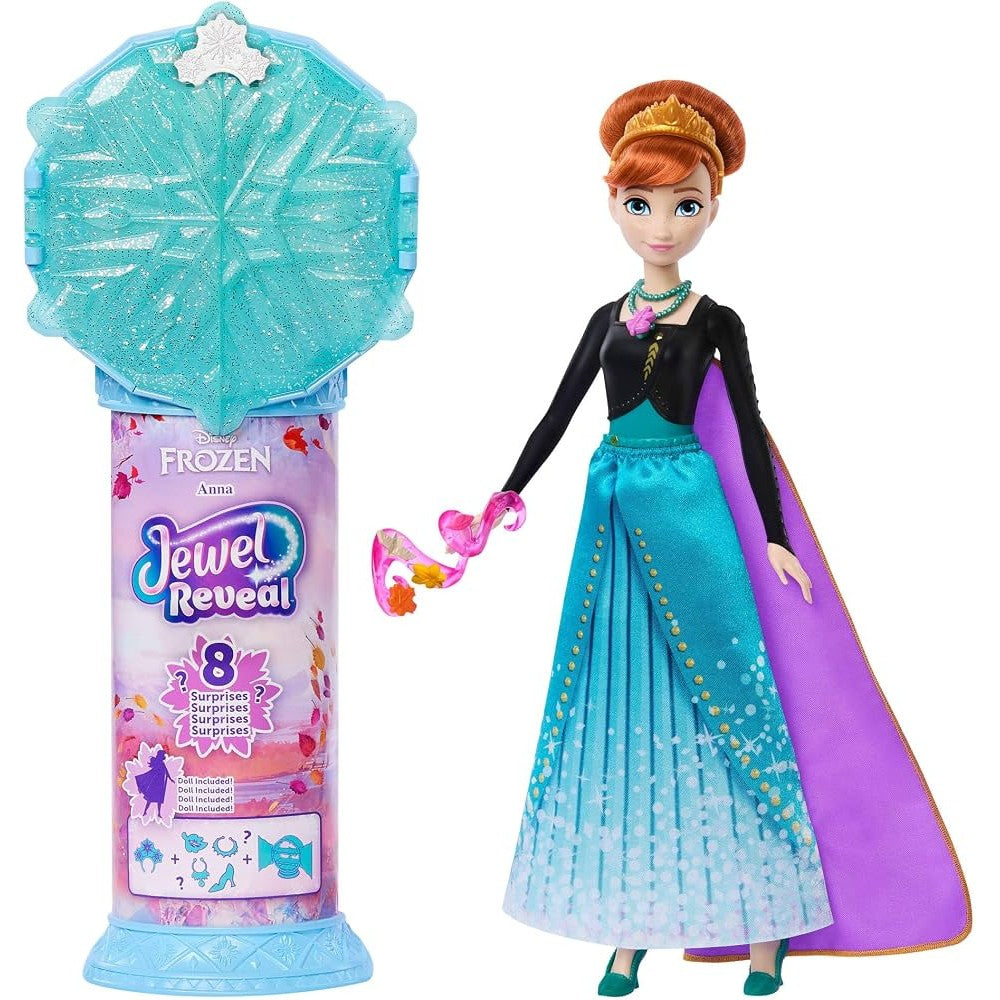 mattel frozen anna jewel reveal ean 0194735344673