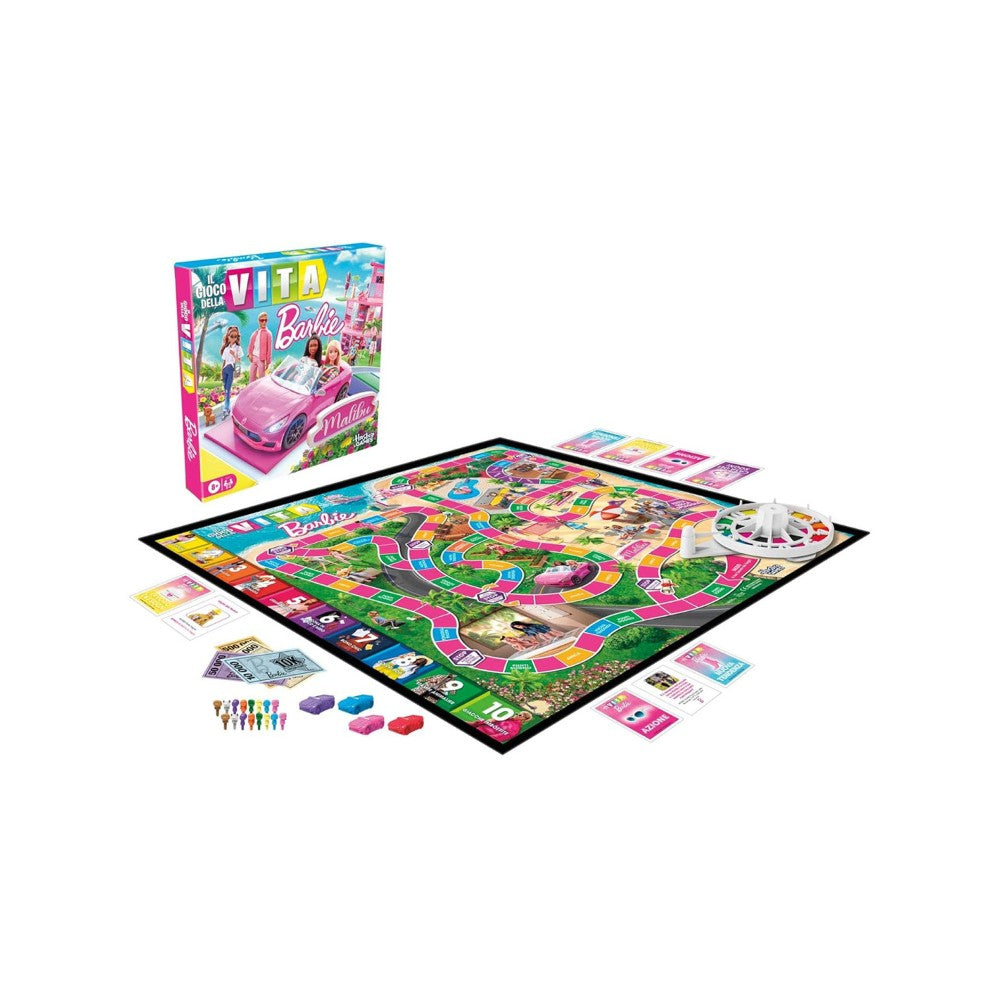 mattel il gioco della vita di barbie gioco da tavolo ean 5010996337559