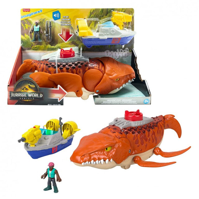 mattel imaginext jurassic world mosasauro ean 0194735303908