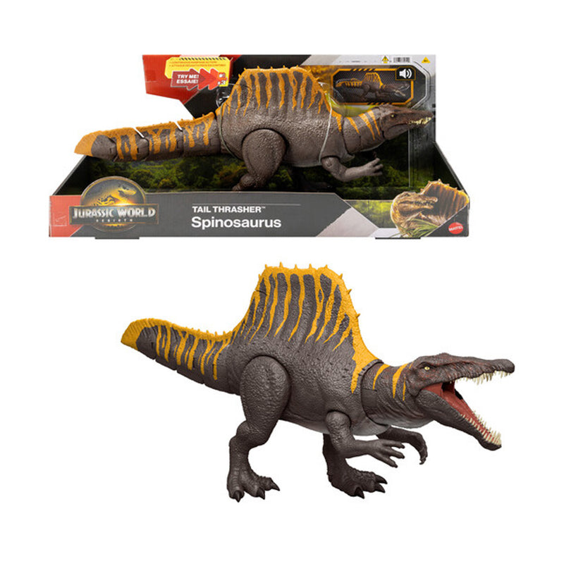 mattel jurassik movie rebirt spinosauro attack ean 0194735309498