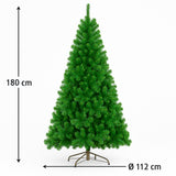 mercury albero di natale artificiale meribel 180 cm verde ean 8056001165097