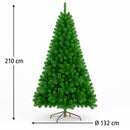 mercury albero di natale artificiale meribel 210 cm verde ean 8056001165103