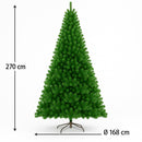 mercury albero di natale artificiale meribel 270 cm verde ean 8056001165127