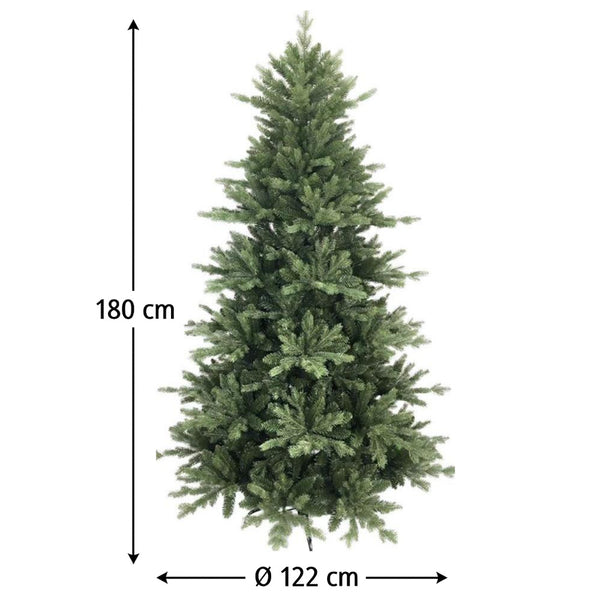 mercury albero di natale artificiale yosemite 180 cm verde ean 8056001180793