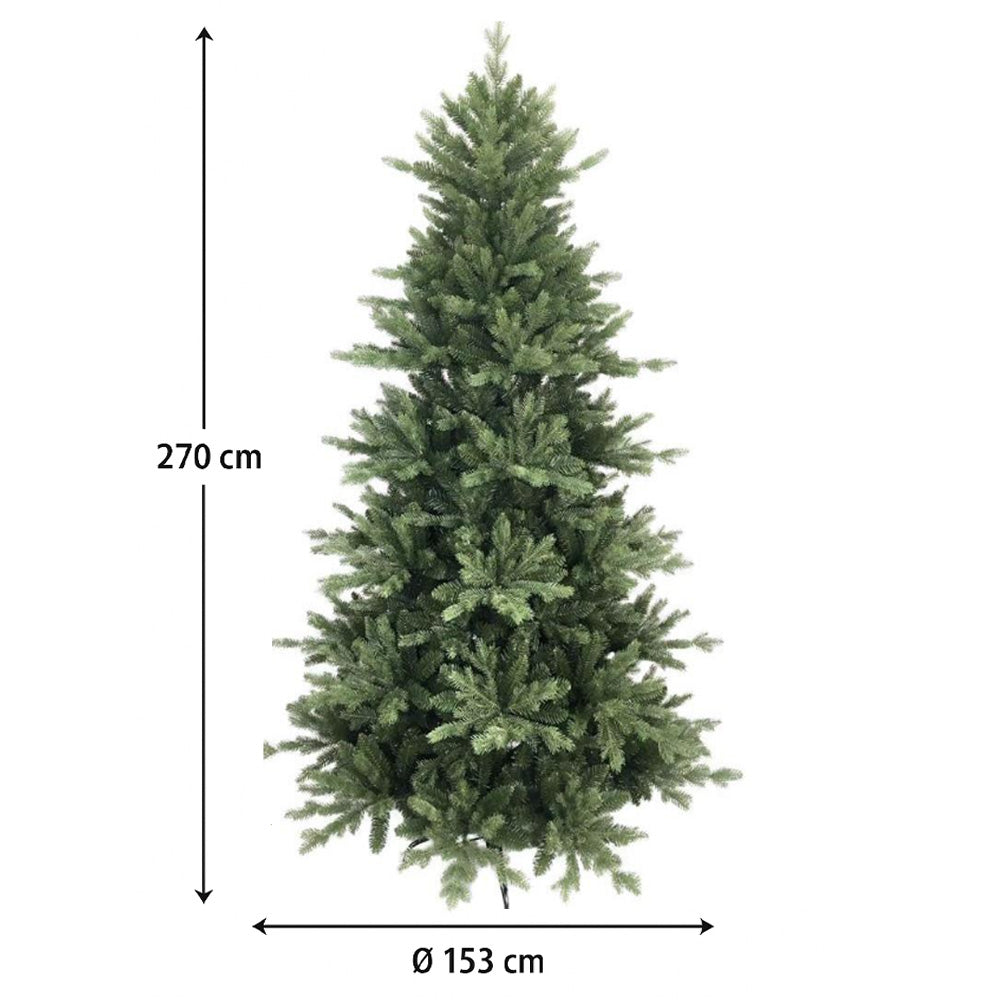mercury albero di natale artificiale yosemite 270 cm verde ean 8056001180823