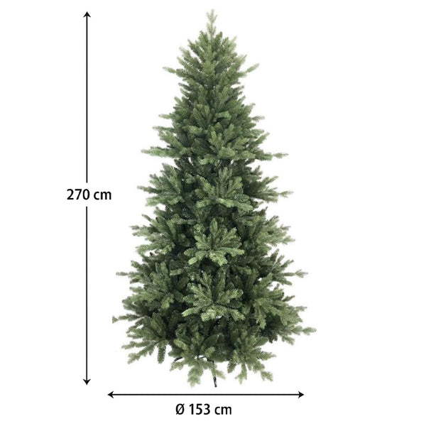 mercury albero di natale artificiale yosemite 270 cm verde ean 8056001180823