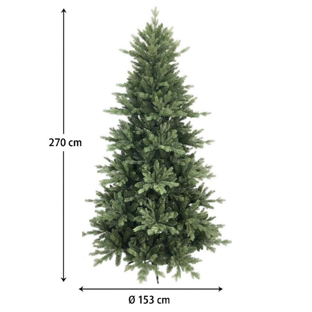 mercury albero di natale artificiale yosemite 270 cm verde ean 8056001180823