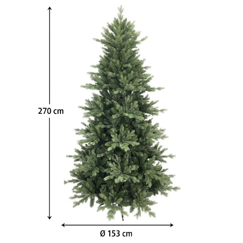 mercury albero di natale artificiale yosemite 270 cm verde ean 8056001180823