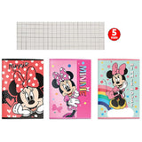 minnie quaderno a4 minnie assortiti rigatura 5 mm ean 5205698790232