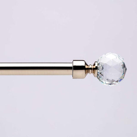 mirada bastone per tende crystal singolo cromo 160 310cm ean 9972016486271