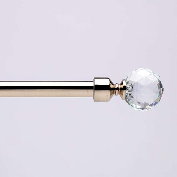 mirada bastone per tende crystal singolo cromo 160 310cm ean 9972016486271
