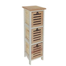 mirada cassettiera 3 cassetti in legno 25x25x61cm ean 9972016791023