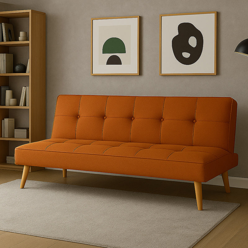mirada divano letto flore arancio stile futon giapponese ean 8051944710793