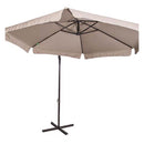 mirada ombrellone da giardino compasso ecru 3m ean 9972016108128