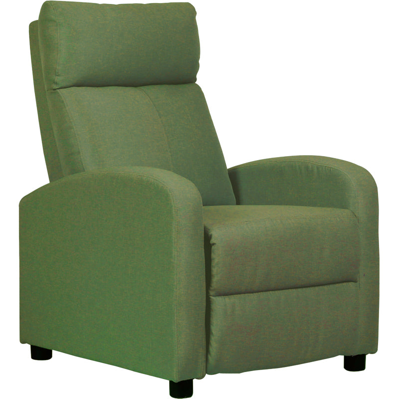 mirada poltrona recliner aisha in tessuto verde ean 9972016783035