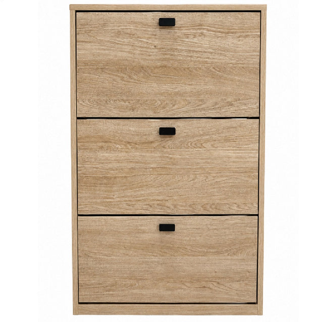 mirada scarpiera orione rovere 3 cassetti 60x24x100 cm ean 8051944717082