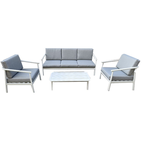 mirada set salotto africa bianco alluminio ean 7426899393529