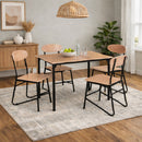 mirada set tavolo 4 sedie lussari ean 9972016782038