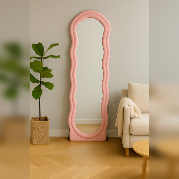 Specchio Gost Ondulato 143cm Rosa