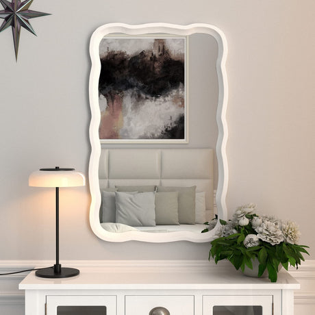 mirada specchio gost ondulato 875cm bianco ean 9972016907127