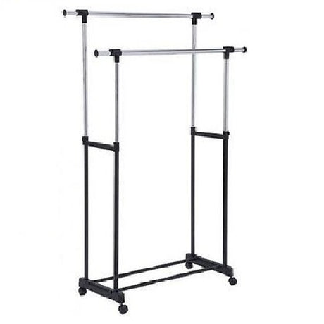 mirada stander porta abiti doppio in metallo con ruote ean 9972016356055