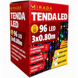 mirada tenda a batteria 96 led multicolor 3x0 80 mt ean 8051944716214