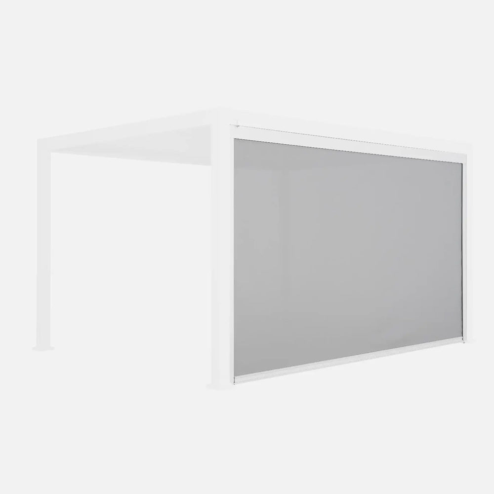 mirada tenda laterale pergola umbra 4m 4x4 bianca ean 8051944715521