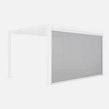 mirada tenda laterale pergola umbra 4m 4x4 bianca ean 8051944715521