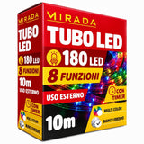 mirada tubo 180 led multicolor 10 mt ean 8051944716177