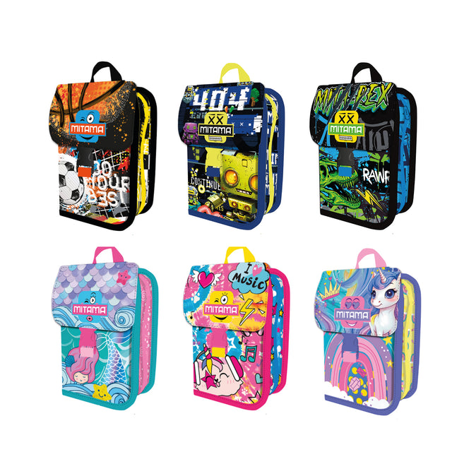 mitama astuccio 4 zip mitama assortito boygirl ean 8026624648505