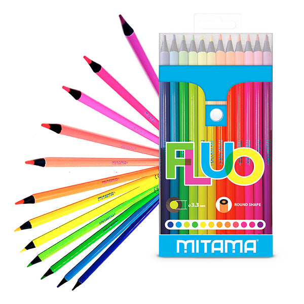 immagine-1-mitama-pastelli-tondi-fluo-12-pezzi-ean-8026624628262