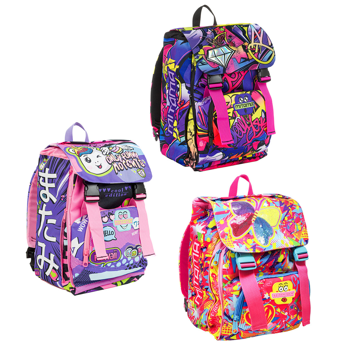 Zaino Mitama Estensibile 4 Zip Girl Mix