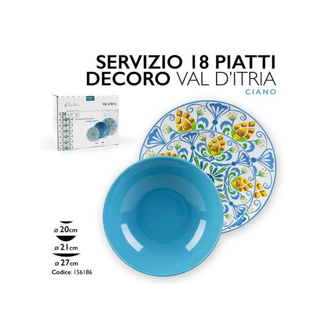 mmz servizio tavola 18pz val ditria ciano ean 8056897156186
