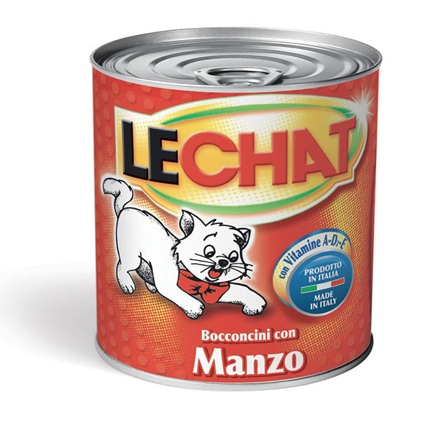 monge bocconcini lechat con manzo 720gr monge ean 8009470008143