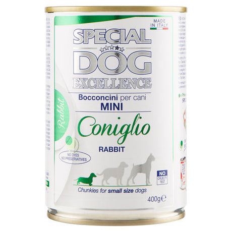 monge bocconcini special dog con coniglio 400gr monge ean 8009470060387