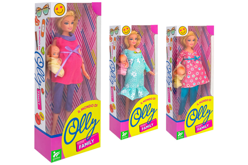 nbr bambola mamma incinta con bambino 29 cm ean 8014966393092