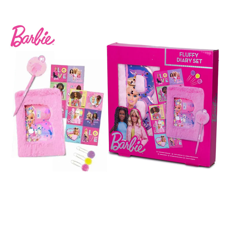 nbr barbie diario segreto core fluffy diary set 2230 ean 5015934864401
