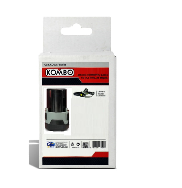 nbr batteria ricambio ko605pro ean 8054134478879